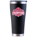 30oz Black Tumbler Direct Print | Ohio State University 2025 Champions