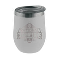 16oz White Stemless Tumbler Etched | Ohio State University 2024 Champions