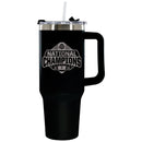 40oz Black Colossal Tumbler Etched | Ohio State University 2025 Champions