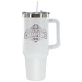 40oz White Colossal Tumbler Etched | Ohio State University 2024 Champions