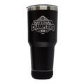 30oz Black Bluetooth Tumbler Etched | Ohio State University 2024 Champions