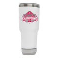 30oz White Bluetooth Tumbler Direct Print | Ohio State University 2024 Champions