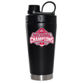 22oz Black Blender Bottle Direct Print | Ohio State University 2024 Champions