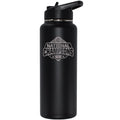 34oz Black Quencher Bottle Etched | Ohio State University 2024 Champions