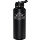 34oz Black Quencher Bottle Etched | Ohio State University 2025 Champions