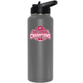 34oz Pewter Quencher Bottle Direct Print | Ohio State University 2024 Champions