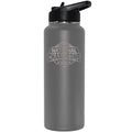34oz Pewter Quencher Bottle Etched | Ohio State University 2024 Champions