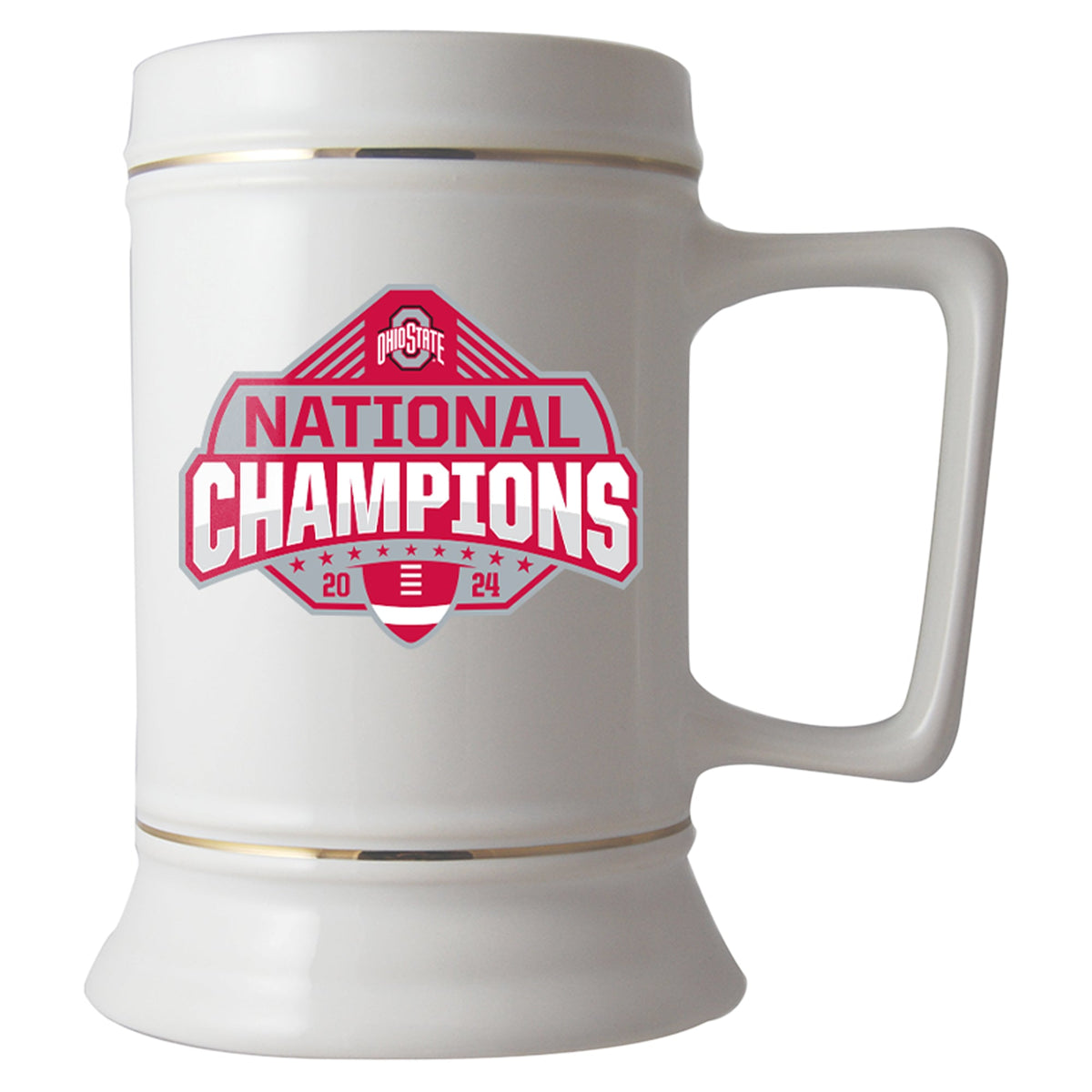 28oz Ceramic Stein | Ohio State University 2024 Champions