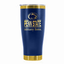 24 oz Stainless Steel Tumbler with Gold Accents & Etched Classic Crew Team Design, Penn State University