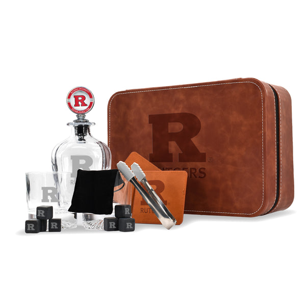 Whiskey Decanter Set, Rutgers University | Rutgers University