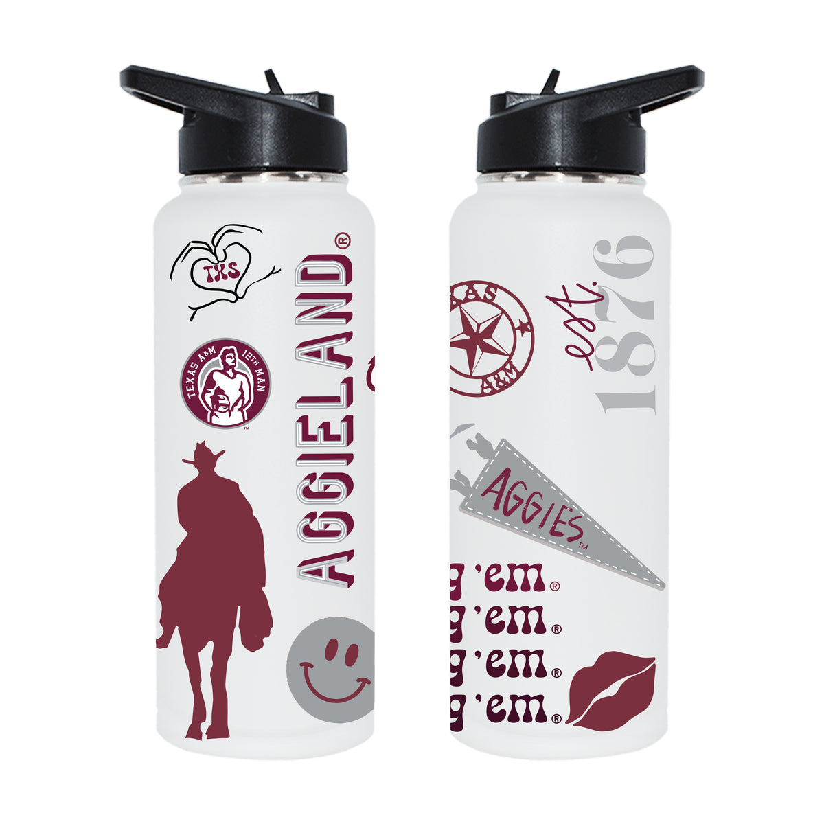 34oz Quencher Loco Design | Texas A&M
