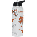  Texas 34oz Bow White Quencher Water Bottle 