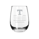 2PK 15oz Stemless Wine Glass Classic Crew |    Tennessee