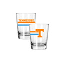 2PK 15oz Old Fashion Glass Big Stripe |    Tennessee