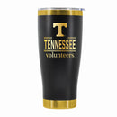 24 oz Stainless Steel Tumbler with Gold Accents & Etched Classic Crew Team Design, University of Tennessee