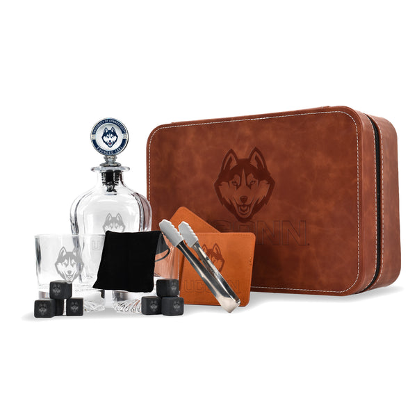 Whiskey Decanter Set, University of Connecticut | University Of Connecticut