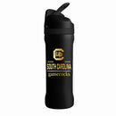24 oz Stainless Steel Sip Tumbler w/ Gold Inlay – Etched Classic Crew Design, University of South Carolina