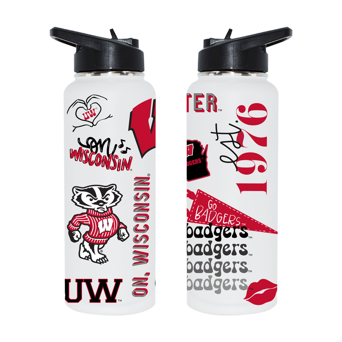 34oz Quencher Loco Design | Wisconsin