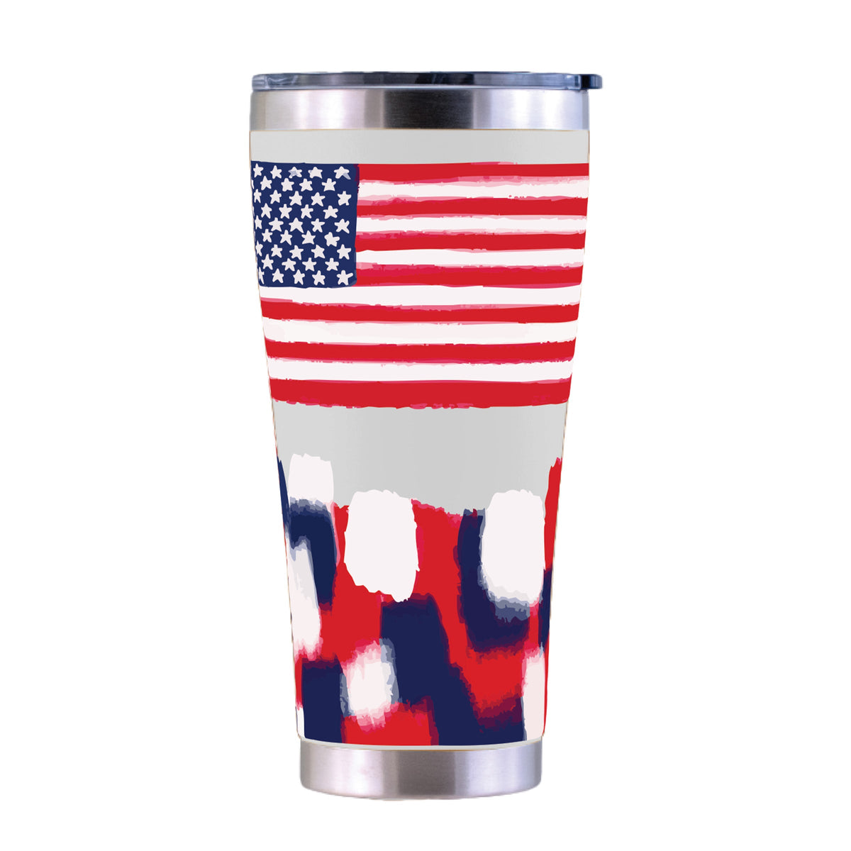 30oz Stainless Steel Tumbler, Country Pride, Direct Print, United States of America