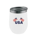 16oz Stainless Steel Stemless Tumbler, Country Pride, Direct Print, United States of America