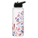 34oz Quencher Water Bottle, Country Pride, Direct Print, United States of America