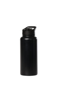 32oz. Water Bottle with Straw Lid | Black