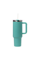 50oz. Tumbler with Handle and Straw Lid | Sea Glass