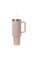 50oz. Tumbler with Handle and Straw Lid | Pink Sand