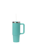 30oz. Tumbler with Handle and Straw Lid | Sea Glass