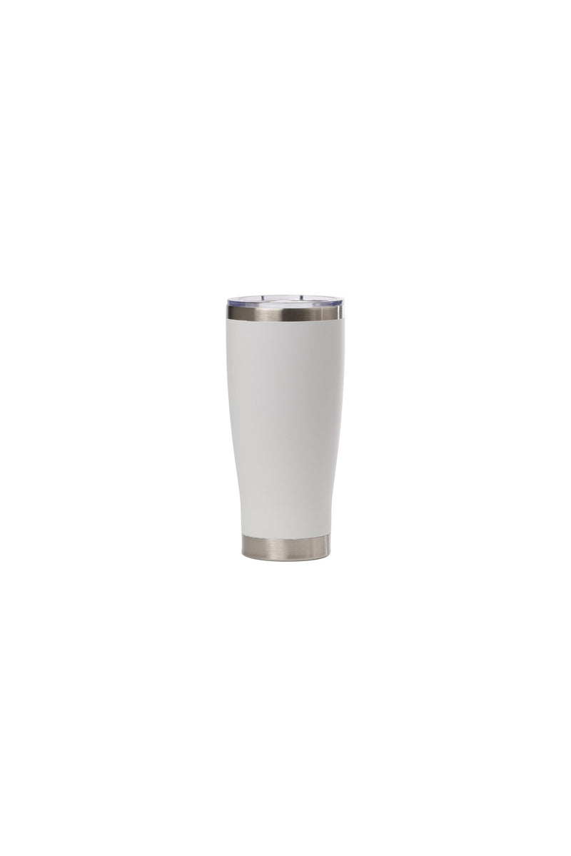 24oz. Insulated Tumbler with Lid | White