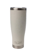 28oz. Insulated Tumbler with Lid | White Sand Leopard