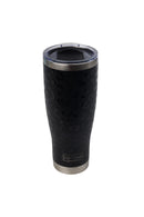 28oz. Insulated Tumbler with Lid and Straw | Black Leopard