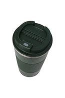 18oz. Travel Coffee Mug with Flip Lid and Silicone Sleeve | Seaweed