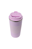 18oz. Travel Coffee Mug with Flip Lid and Silicone Sleeve | Lavender