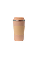 18oz. Travel Coffee Mug with Flip Lid and Silicone Sleeve | Peach Fuzz
