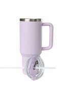 40oz. Tumbler with Handle and Straw Lid | Lavender