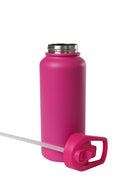 32oz. Water Bottle with Straw Lid | Hot Pink
