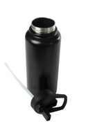 32oz. Water Bottle with Straw Lid | Black