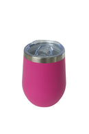 12oz. Ceramic Wine Tumbler | Hot Pink