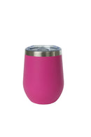 12oz. Ceramic Wine Tumbler | Hot Pink