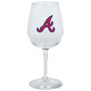 12.75oz Stem Wine Glass | Atlanta Braves