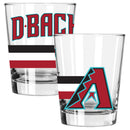 2pk 15oz Dbl Old Fash, DP, Big Stripes, Arizona Diamondbacks