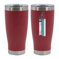 20oz Crimson SS Tumbler, DP, Let's Go Team Stripe, Arizona Diamondbacks