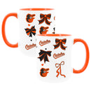 Orioles 2pk 15oz Bow Coffee Mug 