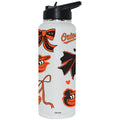  Orioles 34oz Bow White Quencher Water Bottle 