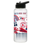 34oz Quencher, White with Loco Design | Boston Red Sox