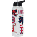  Red Sox 34oz Bow White Quencher Water Bottle 