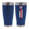 20oz Royal Blue SS Tumbler, DP, Let's Go Team Stripe, Chicago Cubs