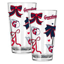 Guardians 2pk 16oz Bow Pint Glass 