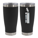 20oz Black SS Tumbler, DP, Let's Go Team Stripe, Chicago White Sox